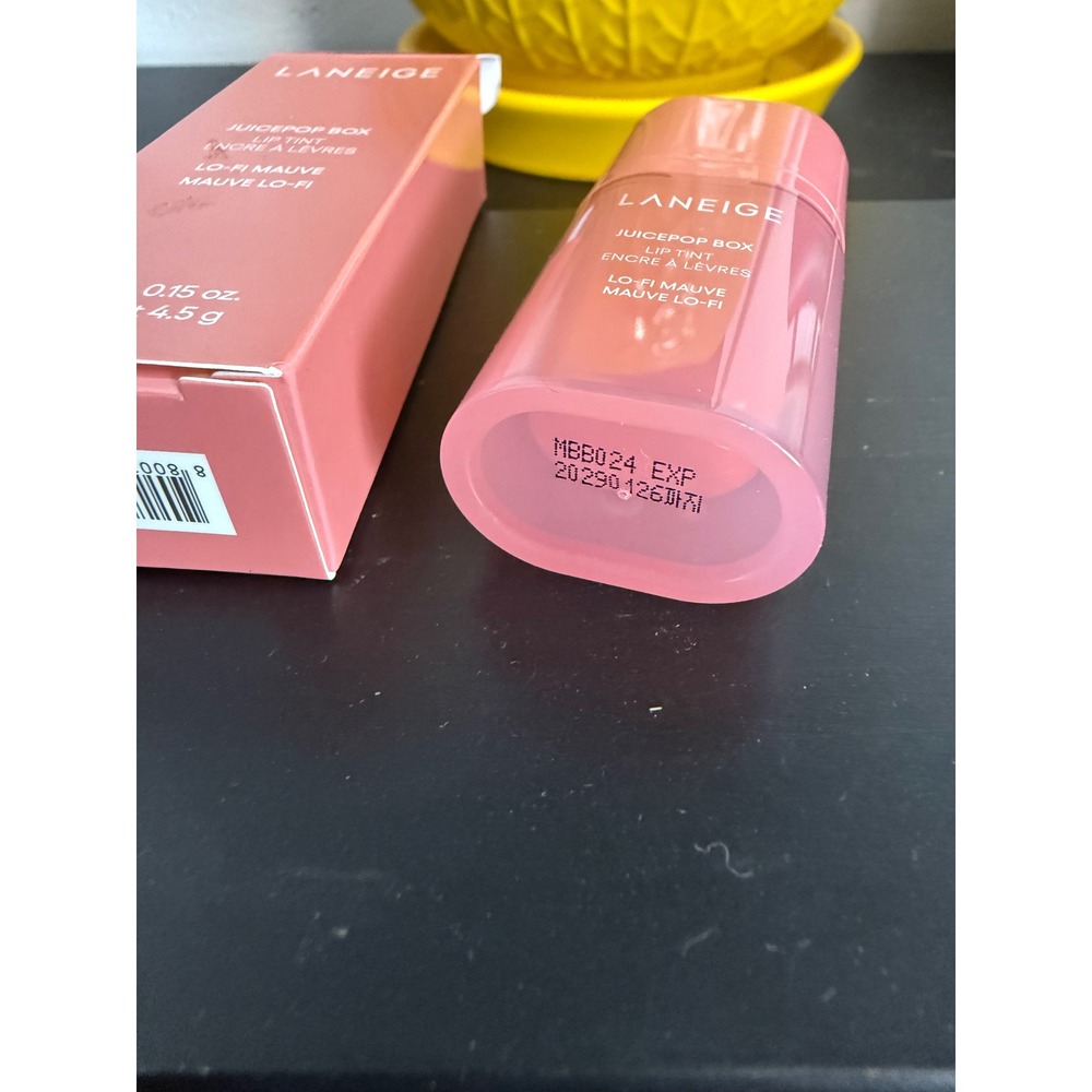 Laneige Juicepop Box Lip Tint Lo-Fi Mauve 0.15 oz K-Beauty Lip Stain New Box - Picture 2 of 2